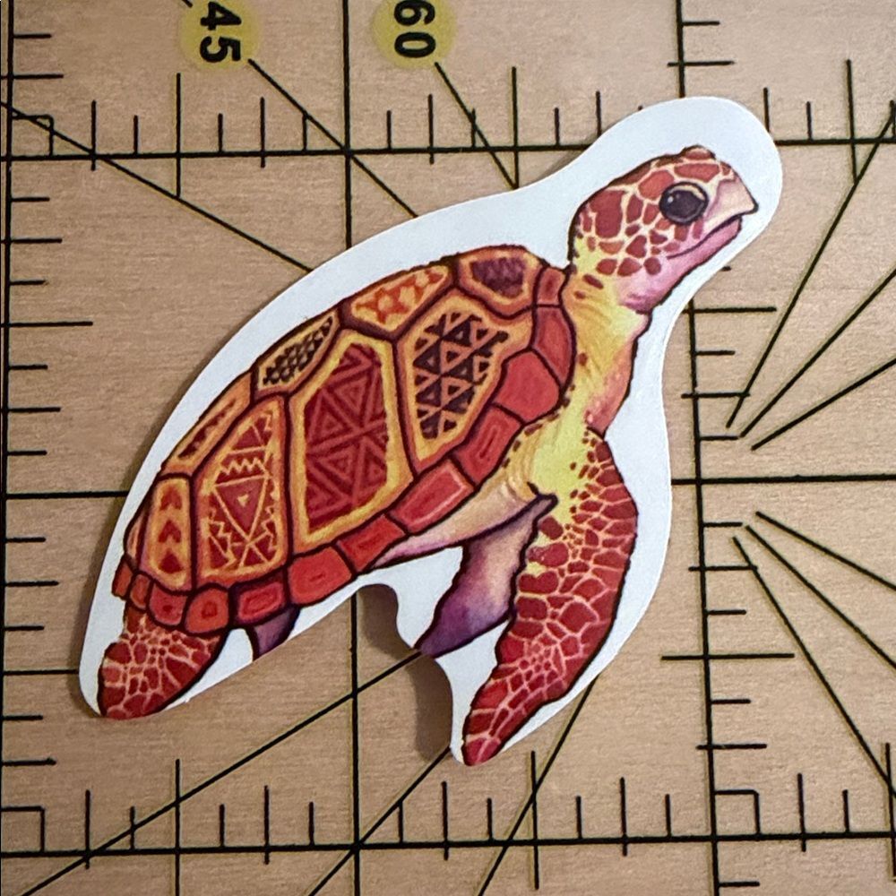 🧡25/$25 +Bundle Sticker Sale & Free Shipping | Turtle Waterproof Sticker